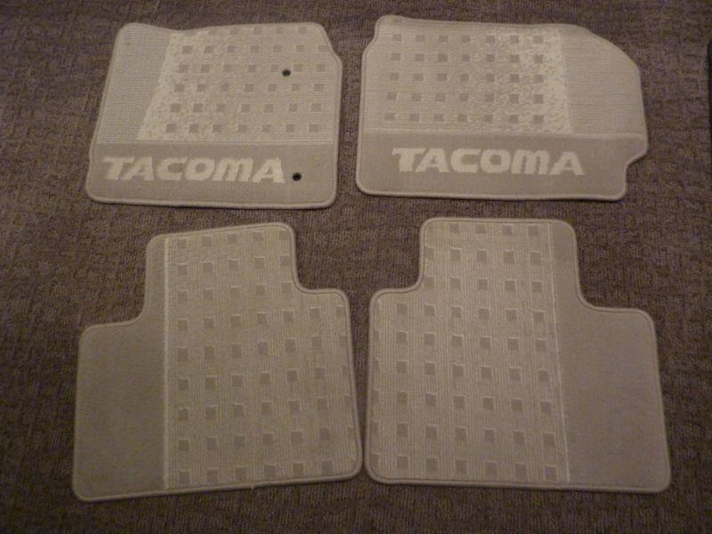 Toyota tacoma oem carpet floor mats - new