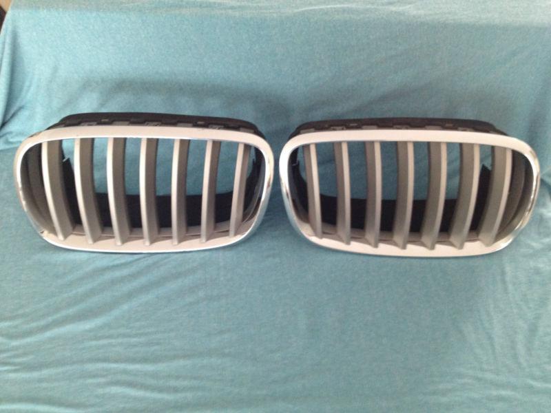 Bmw e70 e71 x5 4.8 x6 5.0 titanium kidney grills