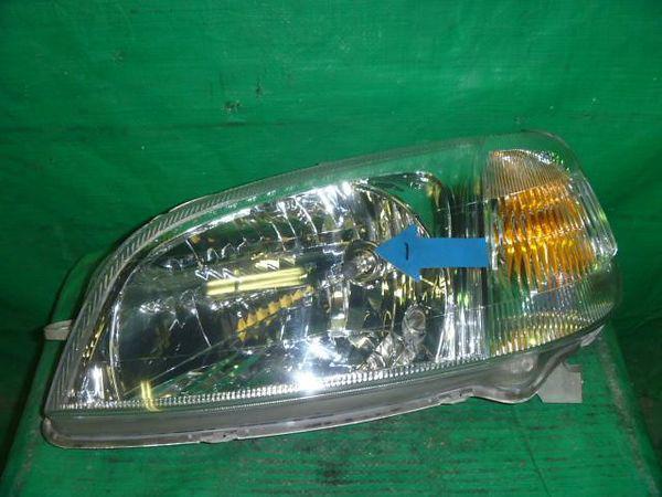 Honda life 2000 left head light assembly [1410900]