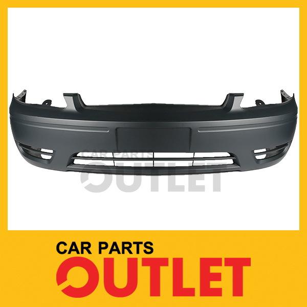 04-07 ford taurus primed front bumper cover assembly new se sel 5dr wagon