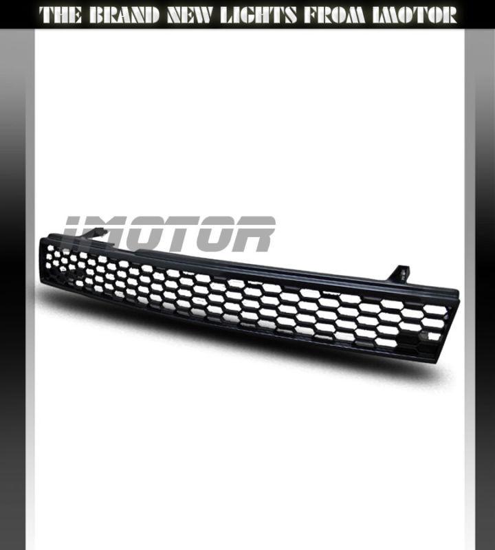 1997-2001 mirage 4dr abs sport front mesh grille grill black