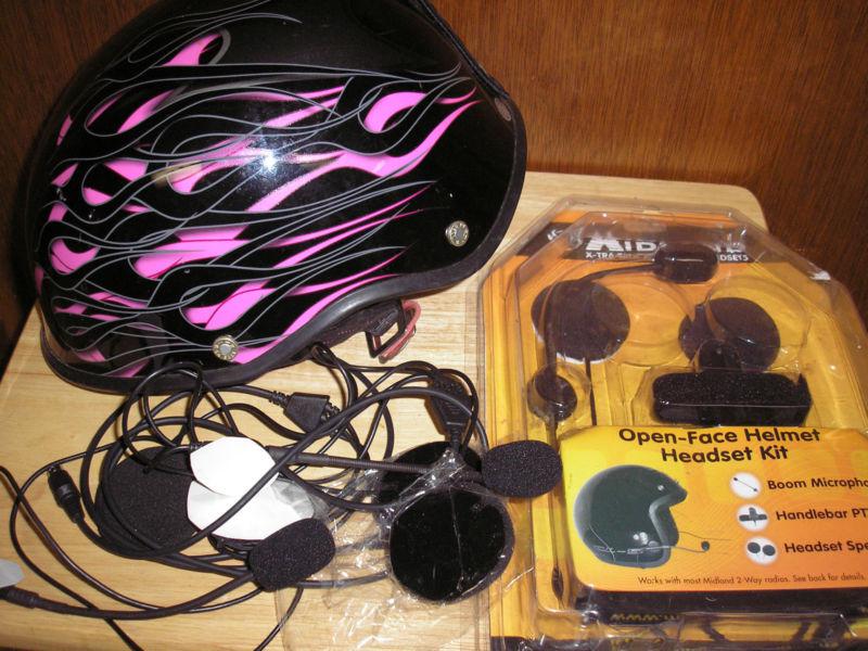 Bell drifter ladies motorcycle helmet and accessories