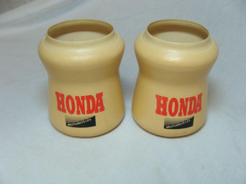 Pair of vintage honda 1986 1987 rebel foam drink cooler koozie coozie