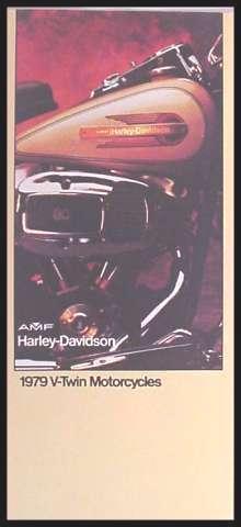 1979 harley-davidson v-twin brochure, electra glide