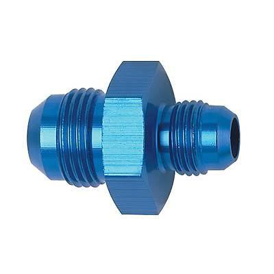 Fragola 491914 fitting union reducer male -6 an to male -10 an aluminum blue ea