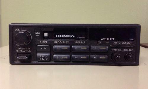 Honda car radio