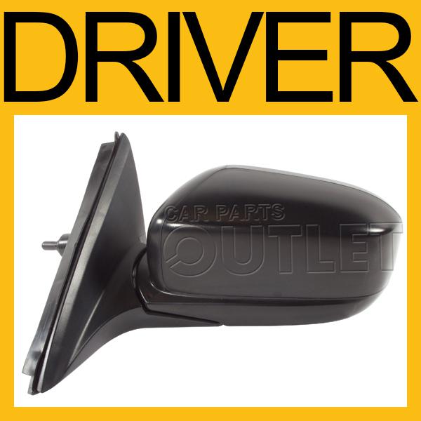 03-07 honda accord 4dr sedan manual side mirror dx l/h