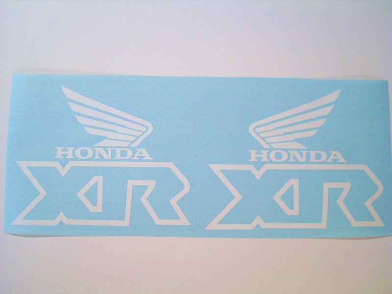 Tank decals for honda xr650r xr650l xr600 xr500 xr400 xr250 xr200 xr100 xr80 