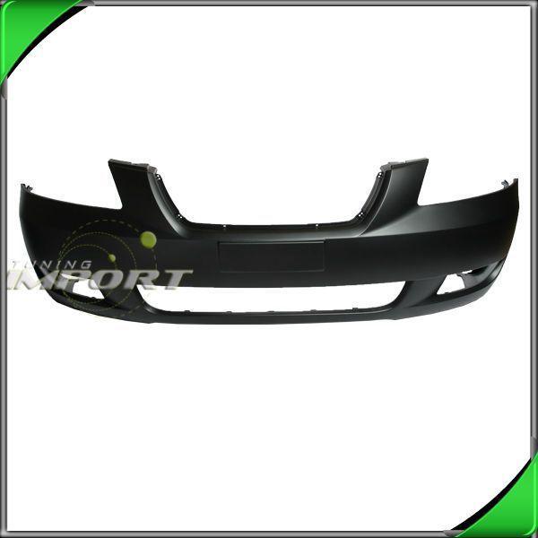 Fits 06-08 hyundai sonata front bumper cover abs blk primed plastic paint-ready