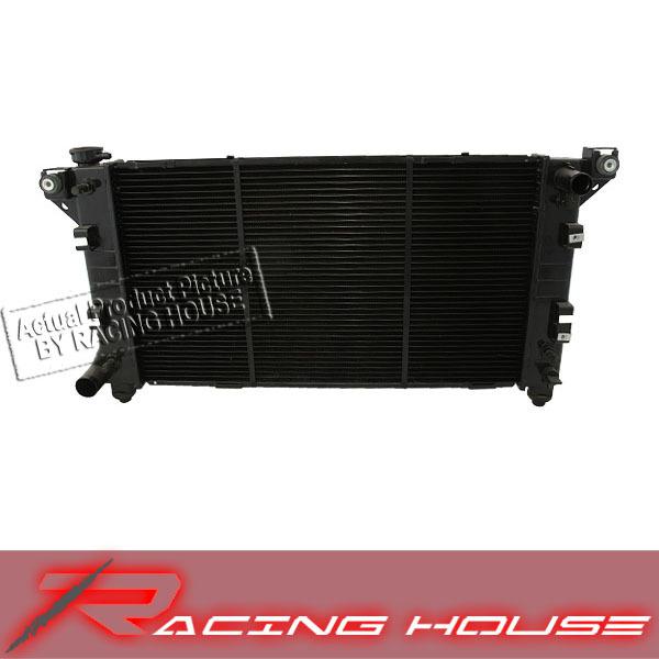 96-00 dodge grand caravan 2.4l/3.0l/3.3l/3.8l v6 replacement radiator assembly