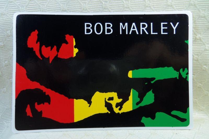 Bob marley  reggae man car sticker/decal new nice free shipping