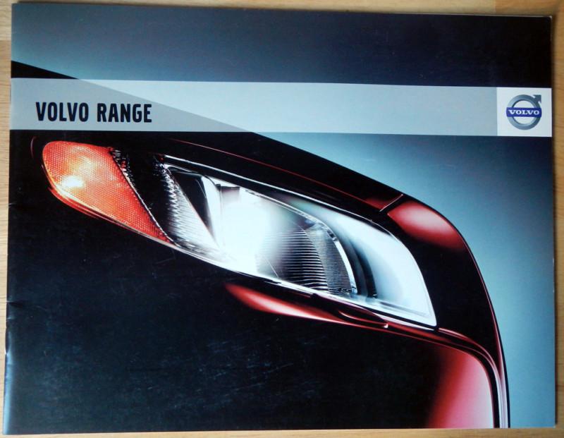 2009 volvo range brochure ft c30 c70 s40 s60 s80 v50 v70 xc70 xc90