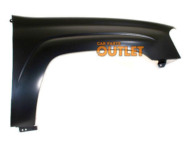 02-06 chevy trailblazer primed fender assembly new r/h 