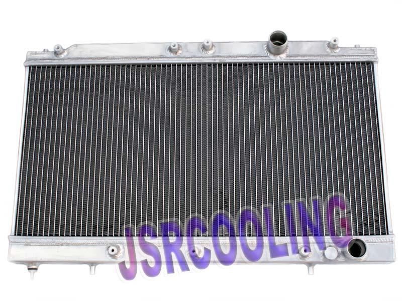 2 row aluminum performance radiator for 90-94 eclipse talon laser 1.8l 2.0l mt 