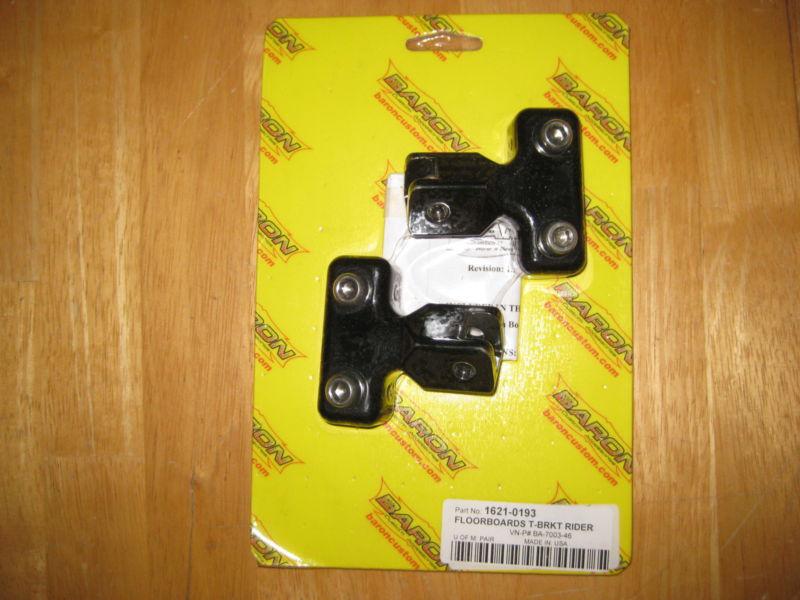 Baron rider shortboard mount brackets black ba-7003-46