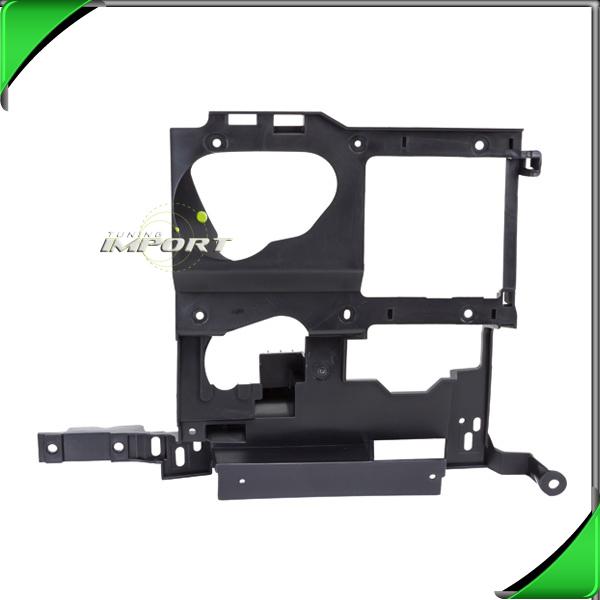 Left headlamp mounting panel gm1221132 mount adapter 2003-2007 gmc sierra hybrid