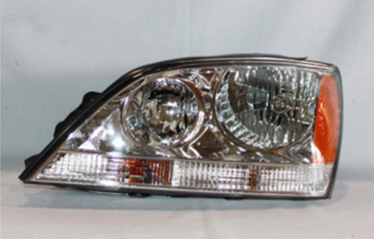 Lh headlight for 05-06 kia sorento