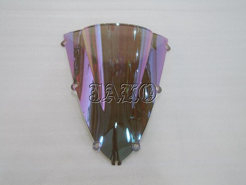 Windshield light iridium screen racing windscreen for yamaha yzf-r1 1998 1999