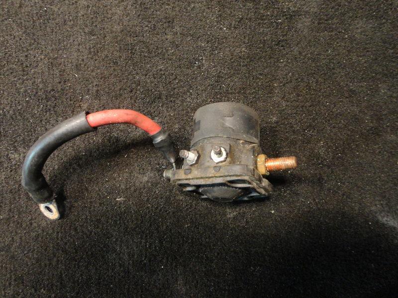 Used starter solenoid #0586180 for 1997 johnson 225hp outboard motor ~j225txeud~