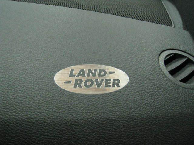 (2) dashboard badge decal land rover *logo*