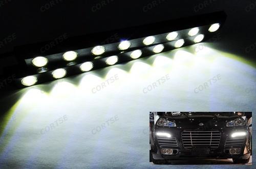 High power 8 eagle eye led drl daytime running light backup lamp car euro style