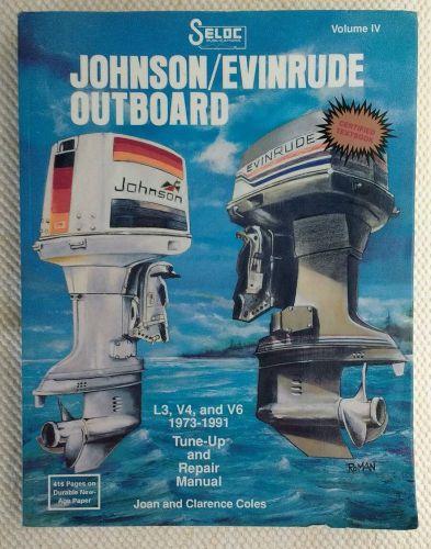 Seloc johnson / evinrude outboard motor manual 1973-1991