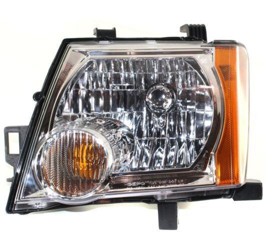 New headlight lamp driver left side clear lens halogen lh hand ni2502161