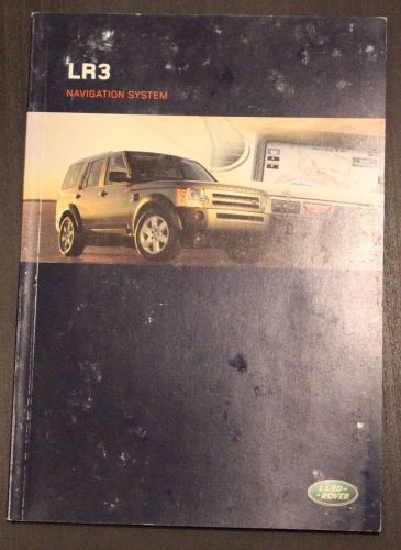 Buy 2004 Land Rover LR3 Navigation System Guide in Worcester ...