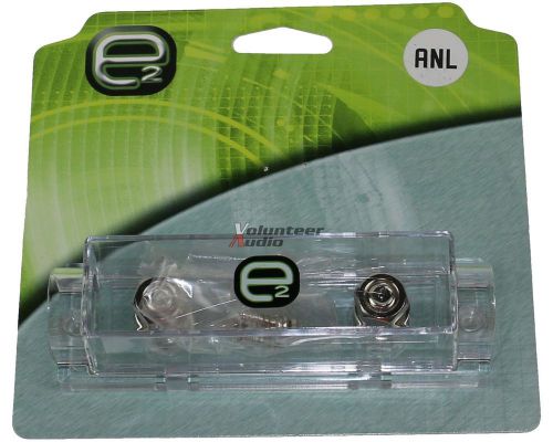 Scosche efx e2 e 2 ewfh single anl fuse holder platinum plated studs radio