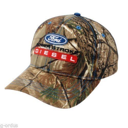 Ford super duty 4.5 6.0 6.4 6.7 7.3 powerstroke v8 diesel realtree camo hat/cap!