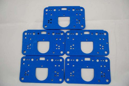 Aed holley 4500 reusable carburetor metering block gasket 5 pc p/n 5846