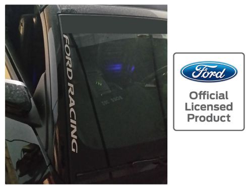 2015-16 mustang ford racing windshield side decal ford licensed sticker graphics