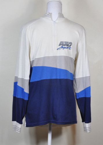 Vintage axo sport motorcycle sweatshirt pullover l made in usa - sweat control