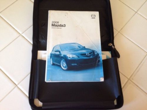 2008 mazda 3 owners manual l@@k!!!!