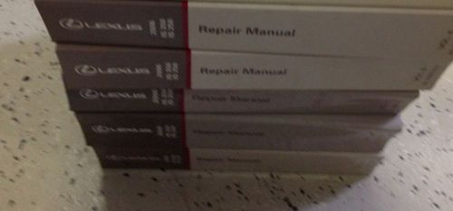 2006 lexus is350 is250 is 350 250 service shop repair manual set dealership new