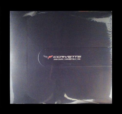 Corvette 2008 - dealer book brochure - z51 chevrolet c6 ls3 convertible - sealed