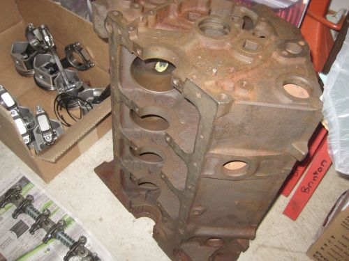 Chevy 265 engine block 1957 original