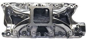 54030 sb ford 302 hurricane race intake manifold mustang 3500 8000 polished