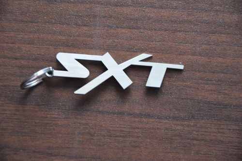 Sxt dodge keychain keyring stainless steel