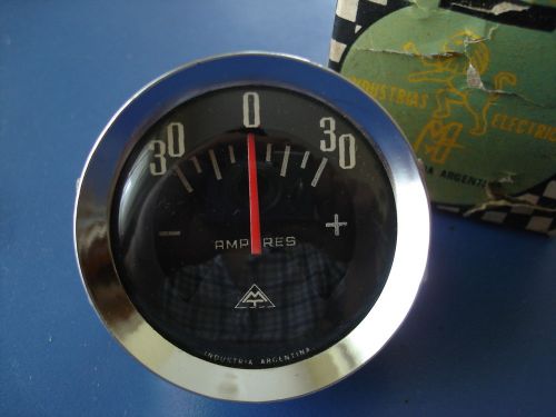 Ampere meter amps dash gauge vintage youngtimer oldtimer convex glass