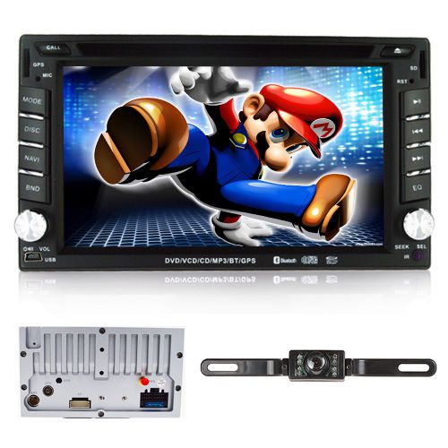 Gps navigation double 2 din car stereo dvd cd mp3 player radio usb/sd+ipod+tv+3g