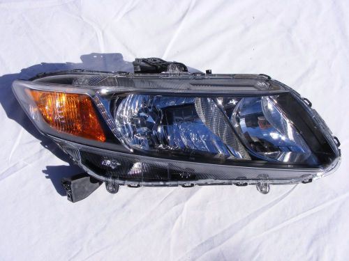 2012-2013 honda civic sedan &amp; coupe right pass. side halogen headlight oem lamp