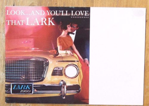 1960 studebaker lark sales brochure