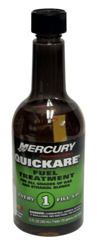 Mercury marine 12oz quickare fuel treatment 92-8m0047930