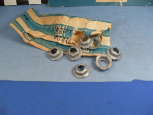 Nos 70-80 gm camaro chevelle corvette park &amp; side marker lamp nuts