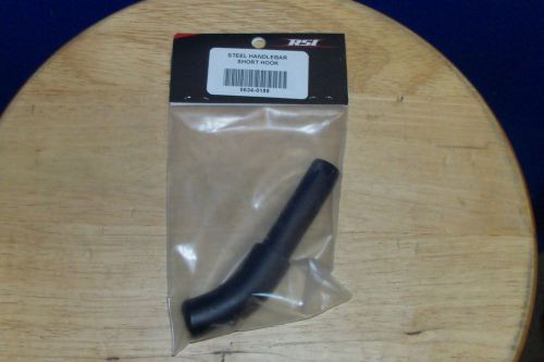 Rsi short stub steel black snowmobile handlebar hook nib