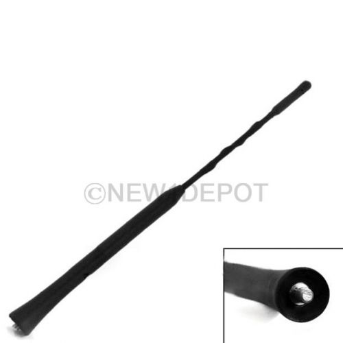 Black roof mast whip amplified am fm radio aerial antenna for vw jetta 98-04 nd