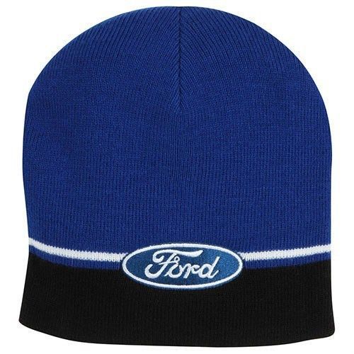 Authentic ford striped knit beanie 1246149