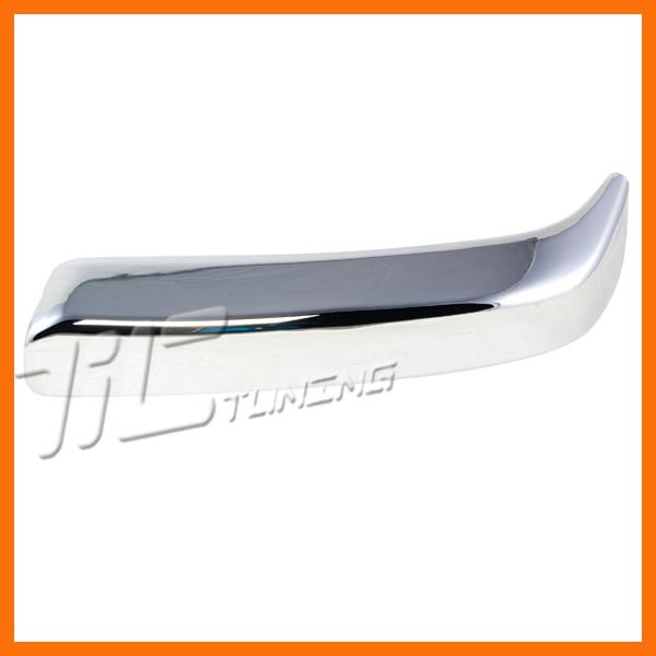 1998-2000 tacoma 4wd front bumper cover trim chrome impact strip left new