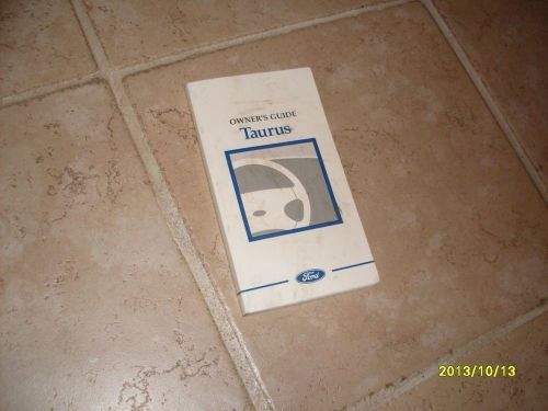 1997 ford taurus owners manual owner&#039;s guide book original